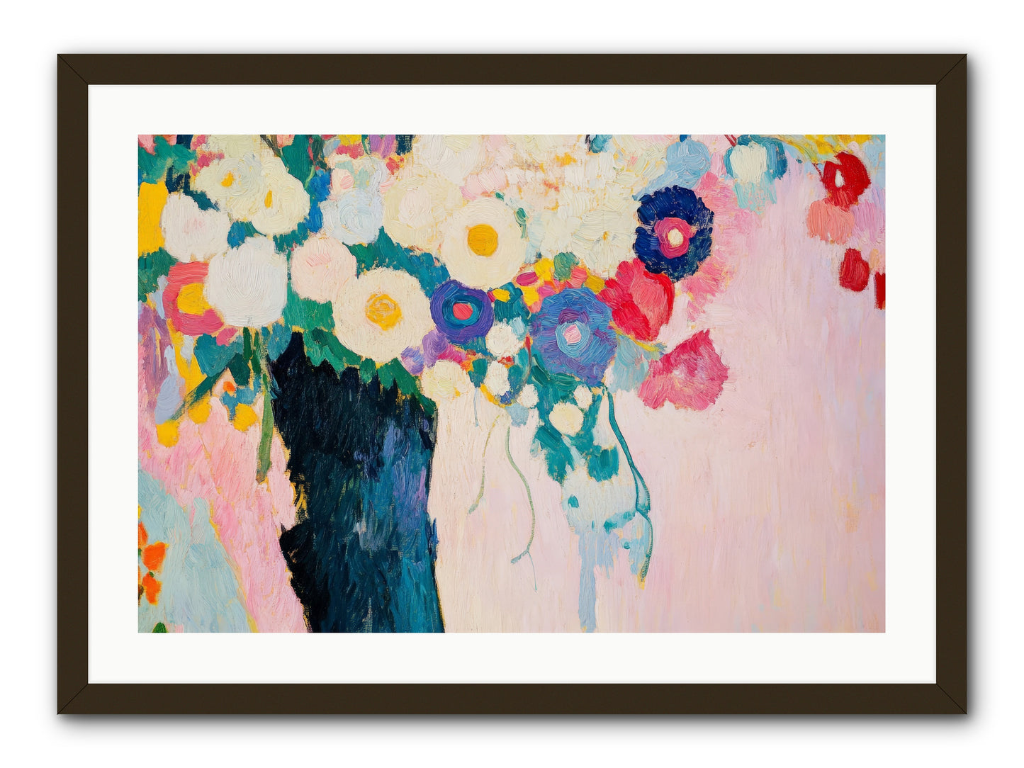 Rosehaven's Garden -- Framed Print - Black 30x20