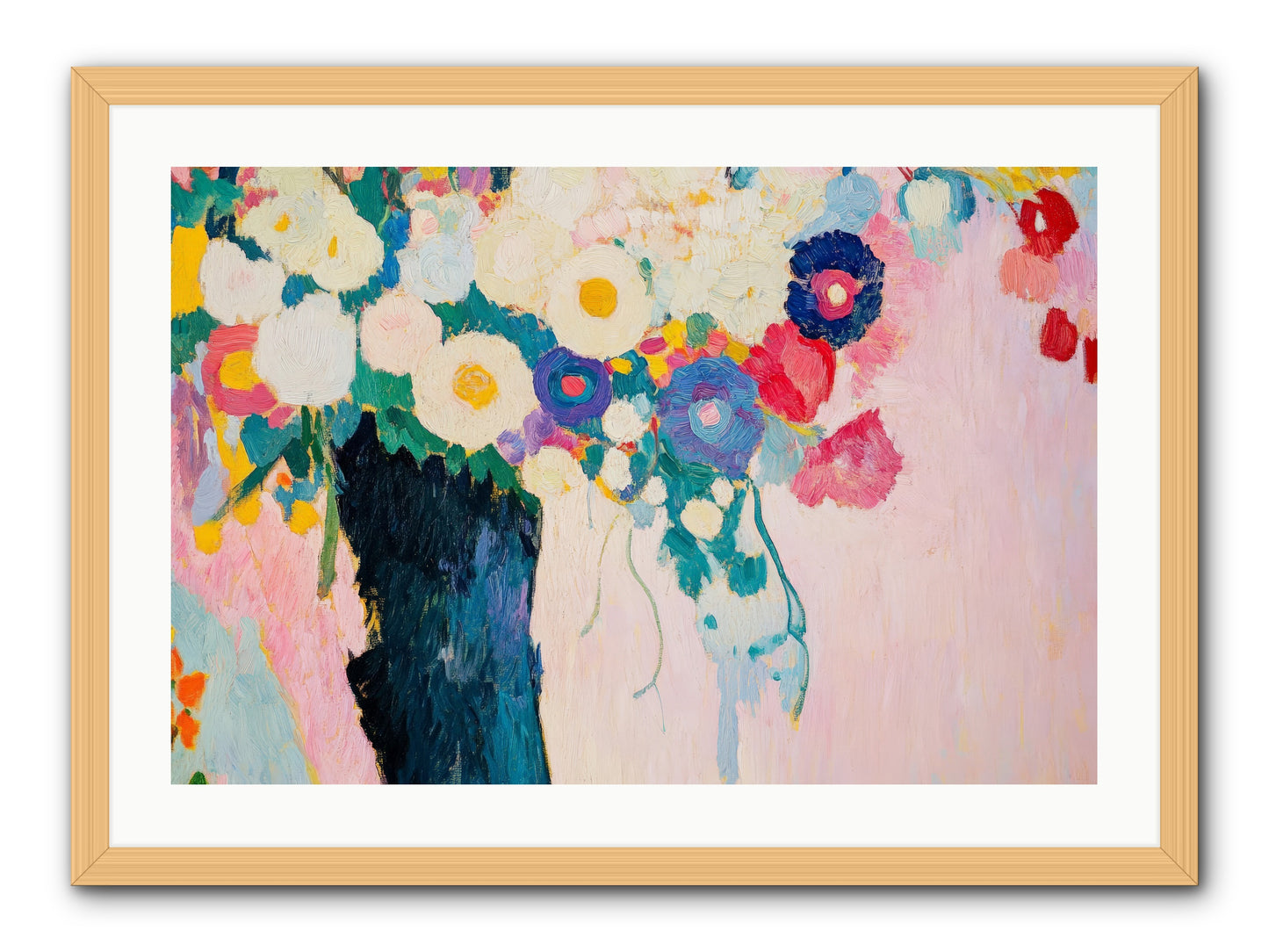 Rosehaven's Garden -- Framed Print - Natural 30x20