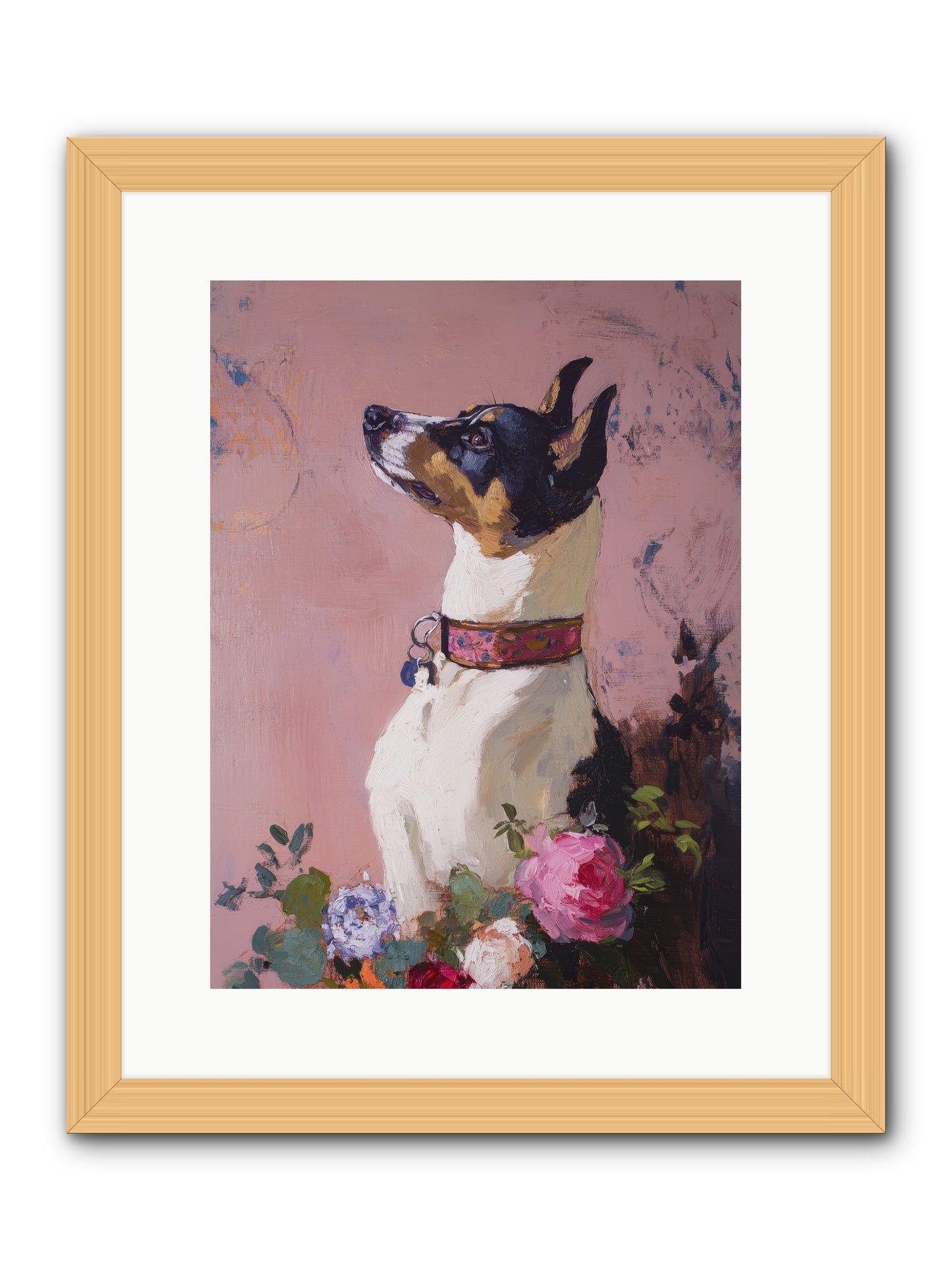 Rosemary -- Framed Print - Natural 12x16