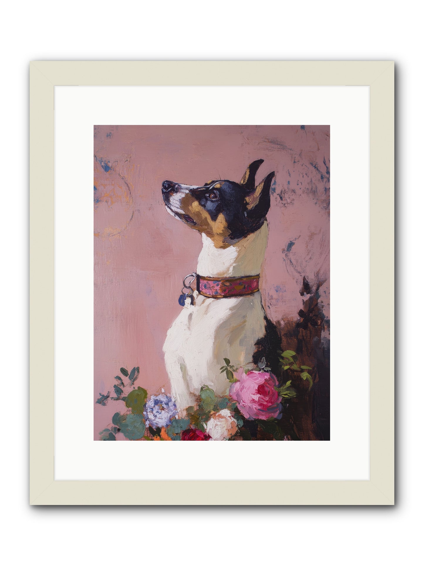 Rosemary -- Framed Print - White 12x16