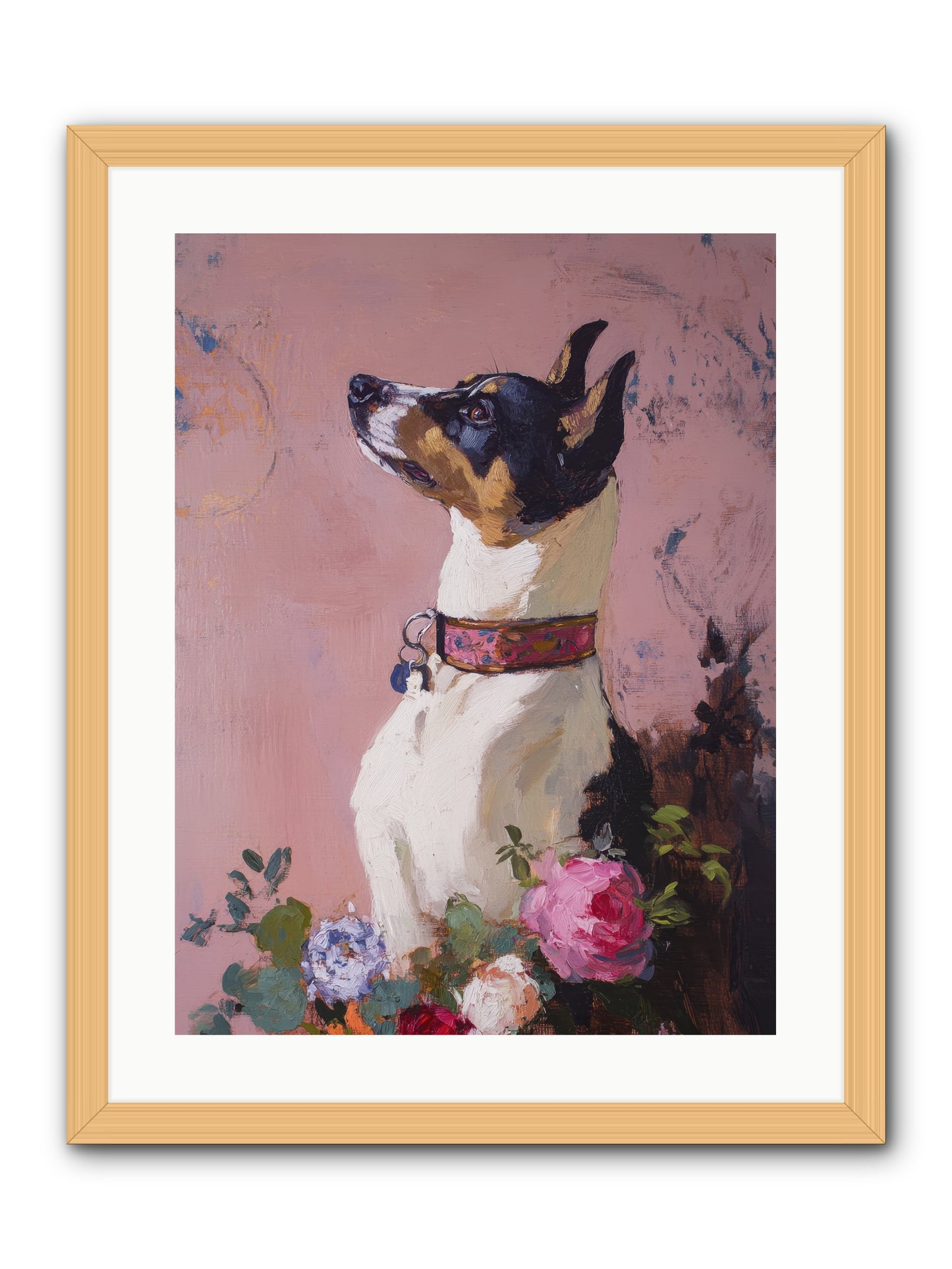 Rosemary -- Framed Print - Natural 18x24
