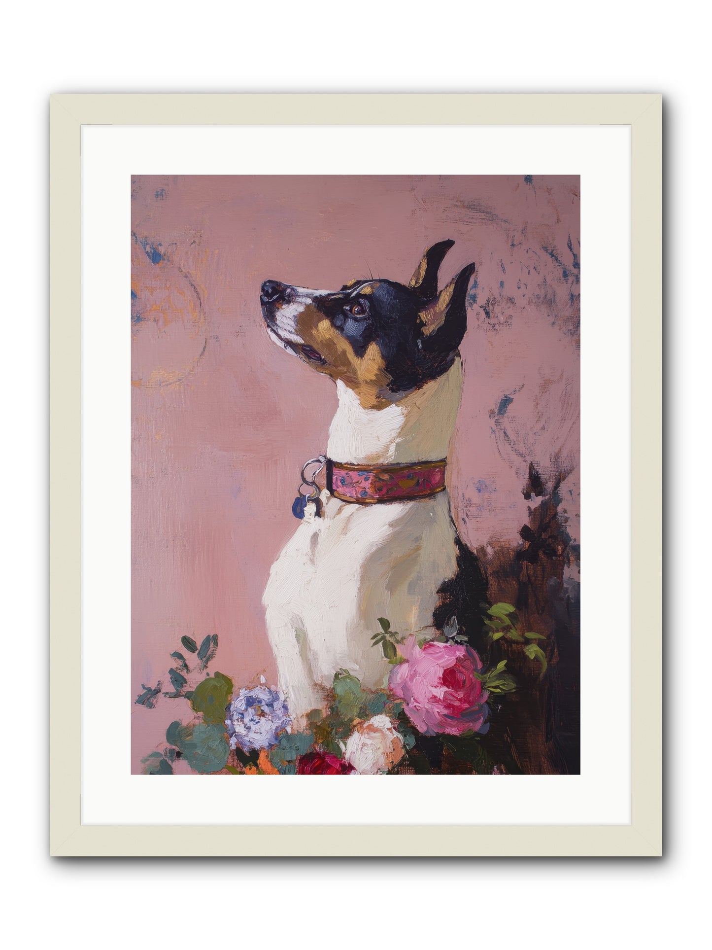 Rosemary -- Framed Print - White 18x24
