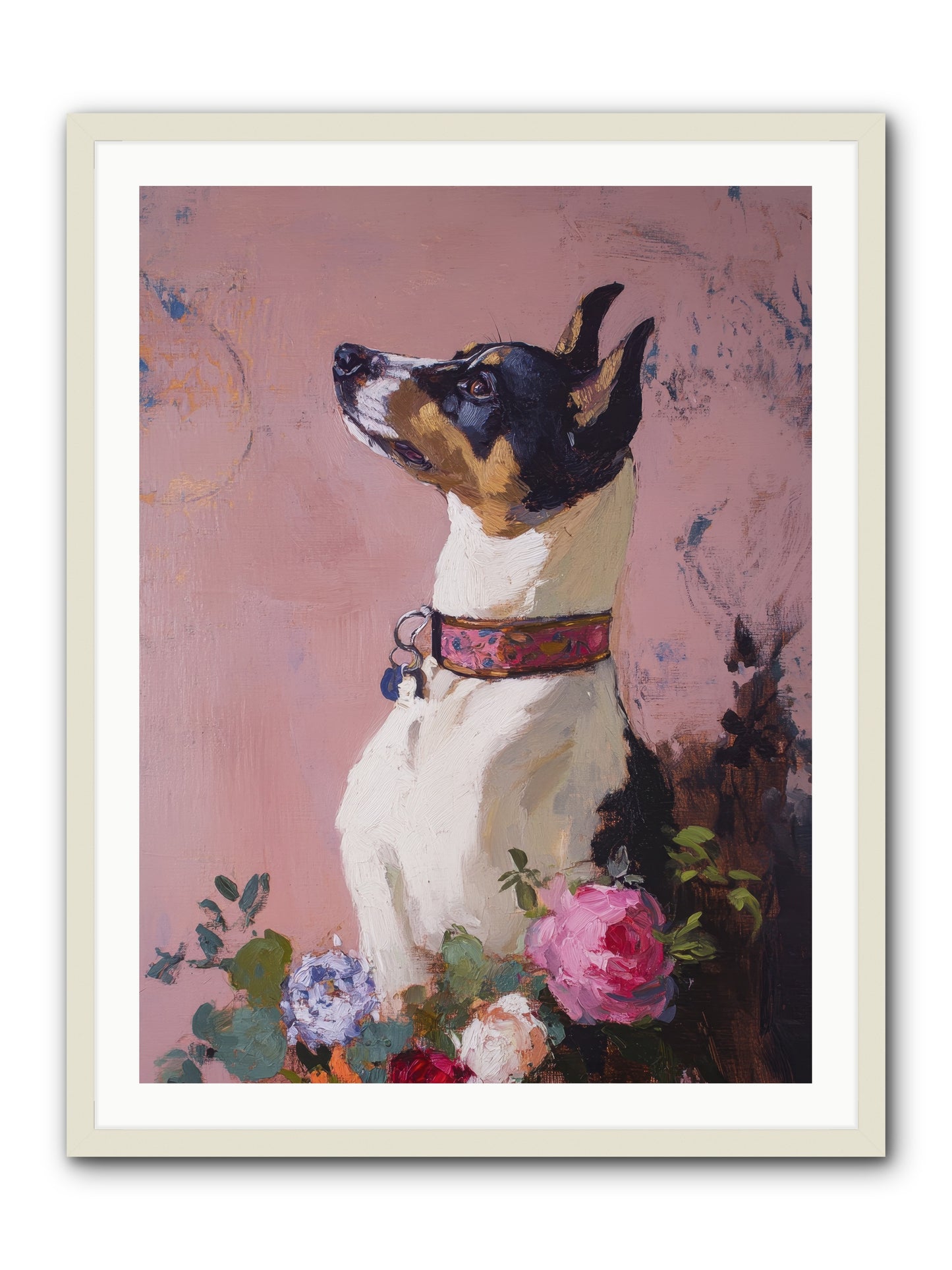 Rosemary -- Framed Print - White 30x40