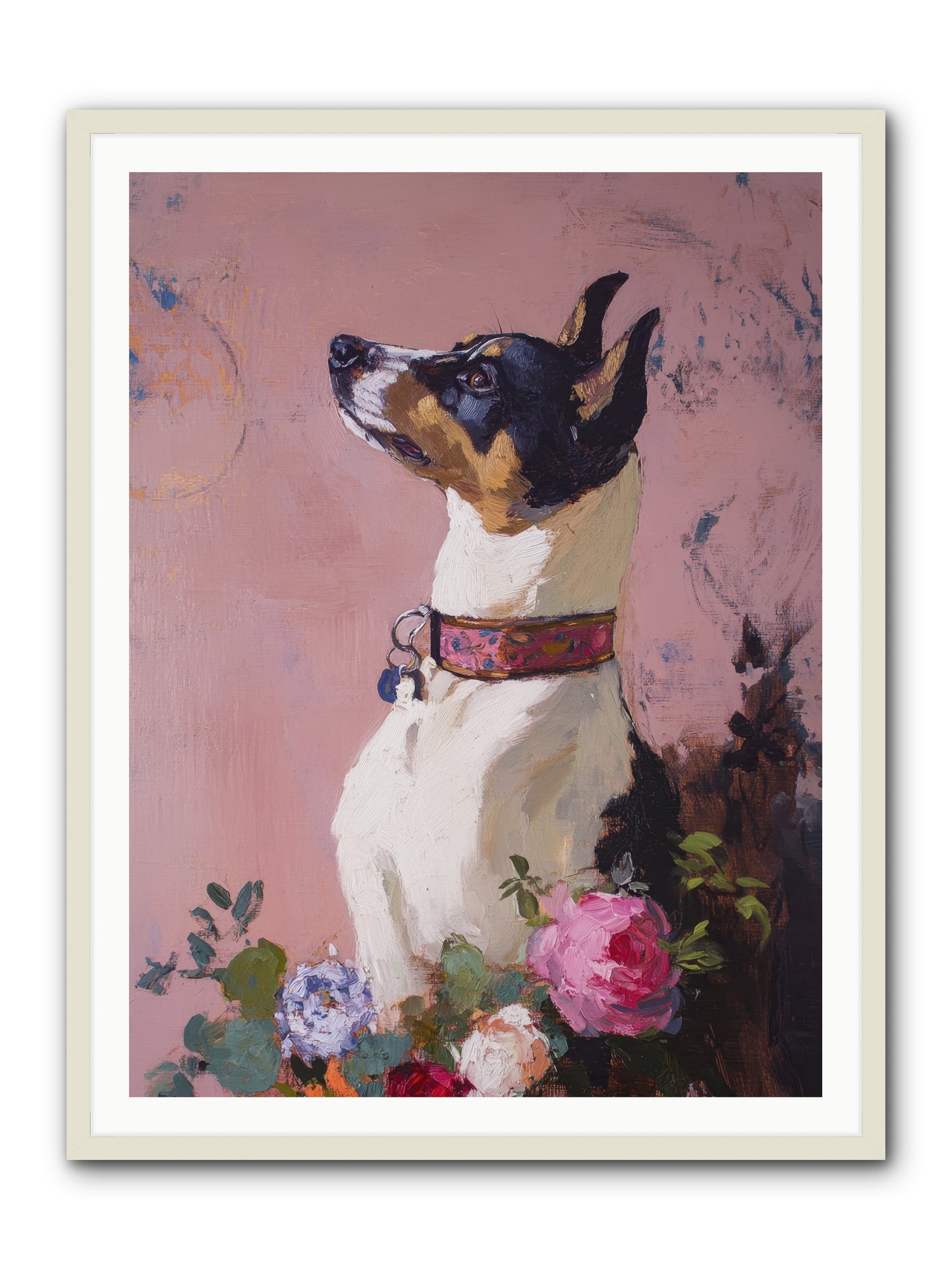 Rosemary -- Framed Print - White 36x48