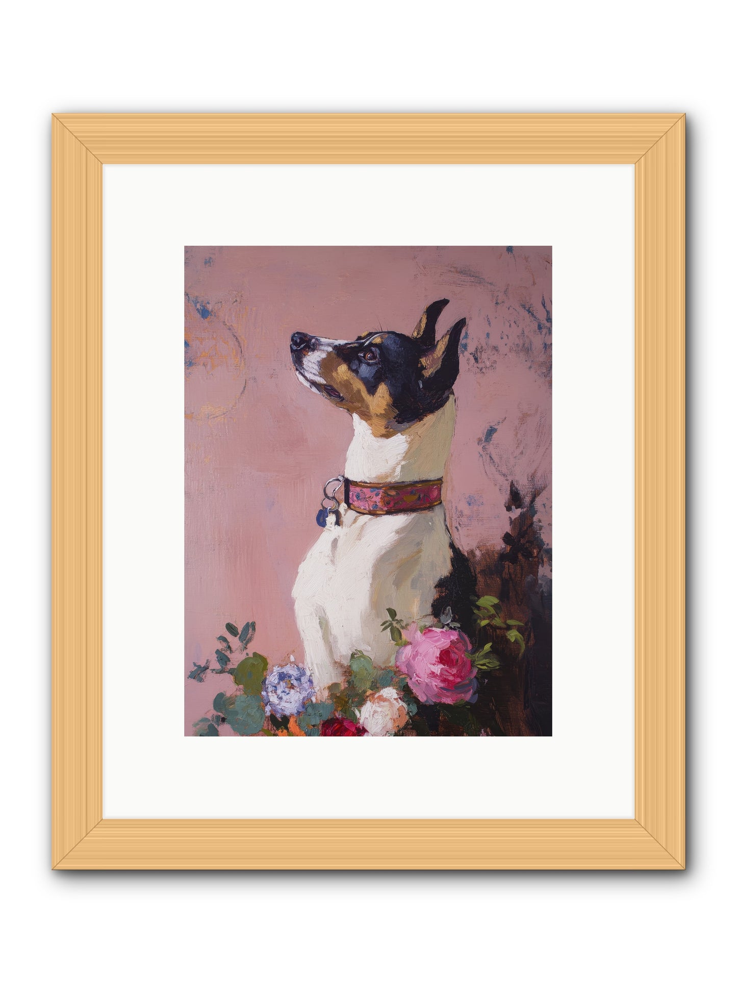 Rosemary -- Framed Print - Natural 9x12