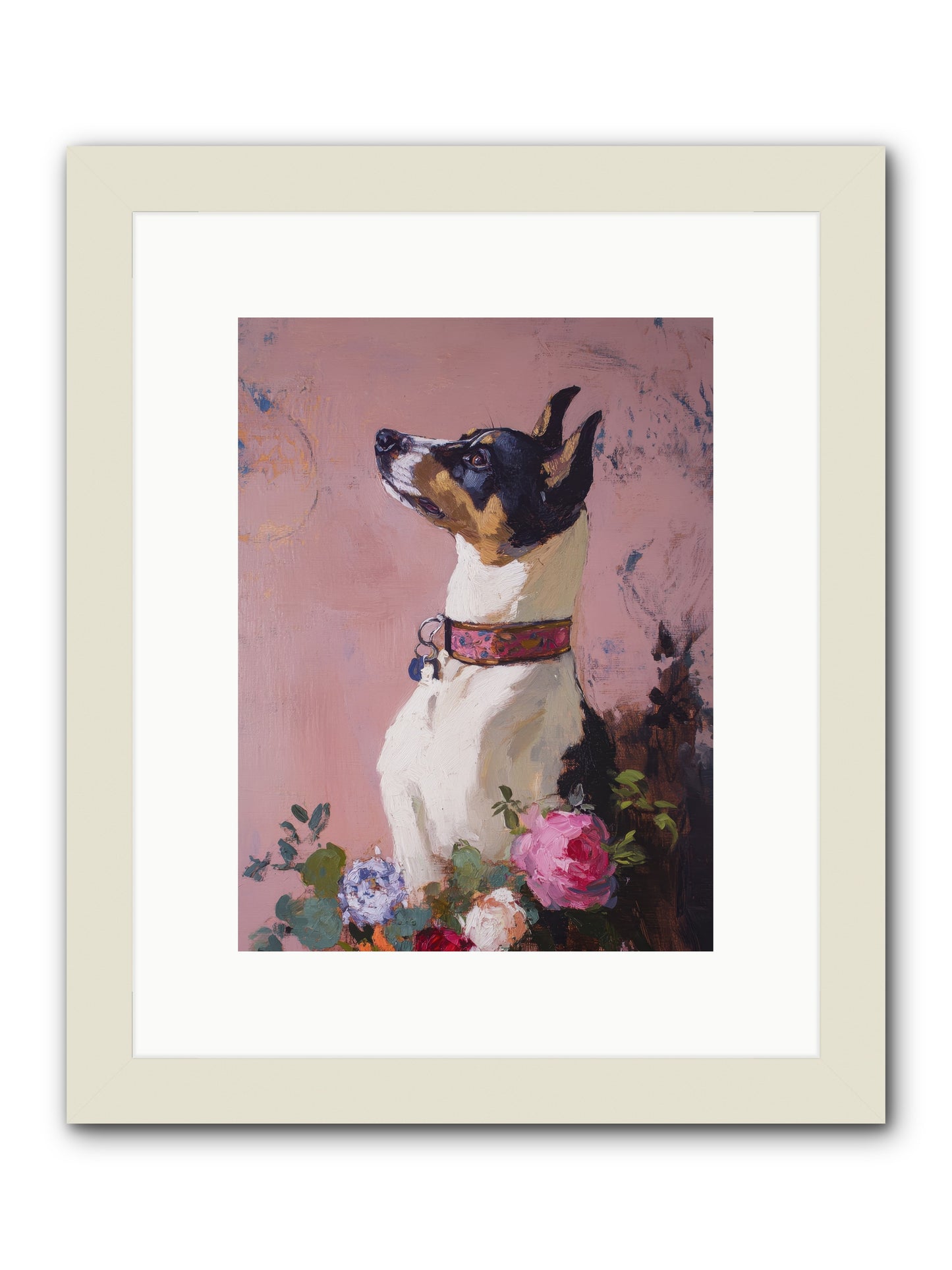 Rosemary -- Framed Print - White 9x12