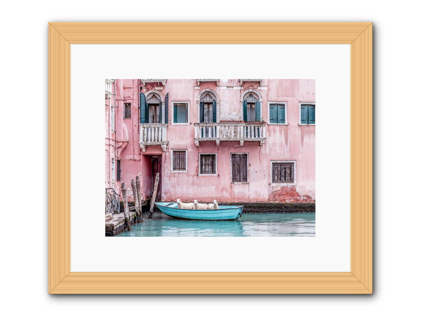 Rosewater -- Framed Print - Natural 12x9