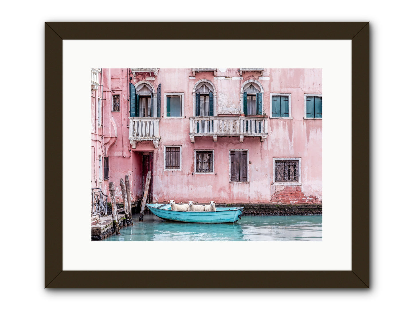 Rosewater -- Framed Print - Black 16x12