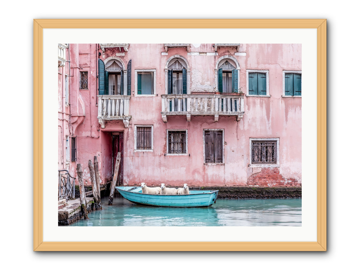 Rosewater -- Framed Print - Natural 32x24
