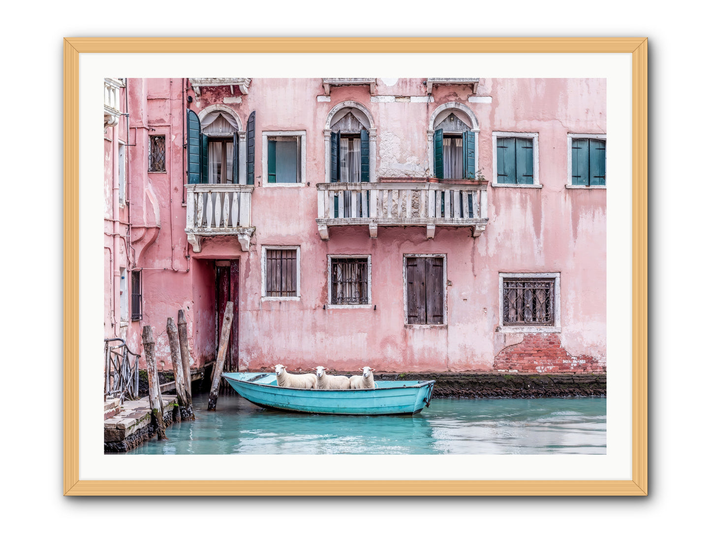 Rosewater -- Framed Print - Natural 40x30
