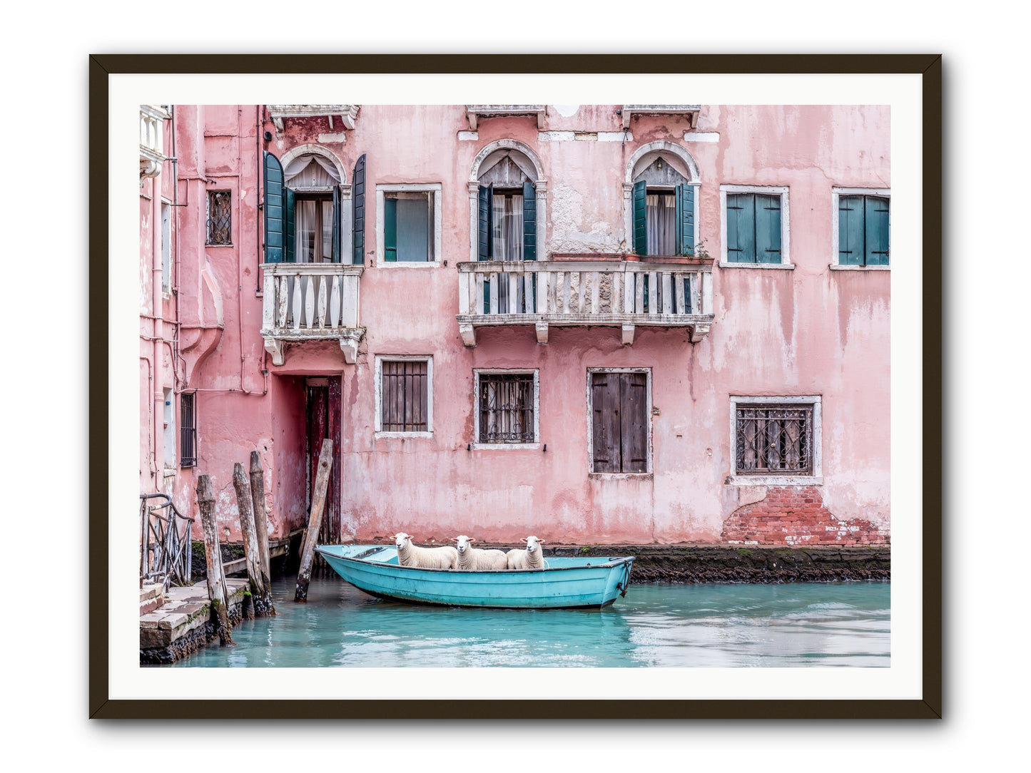 Rosewater -- Framed Print - Black 48x36