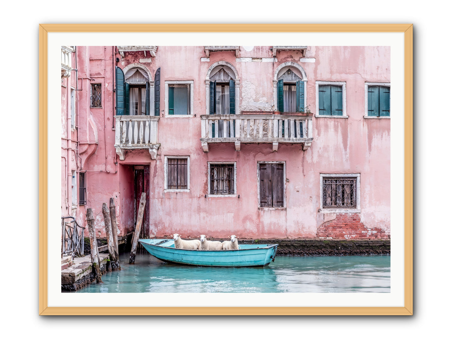 Rosewater -- Framed Print - Natural 48x36