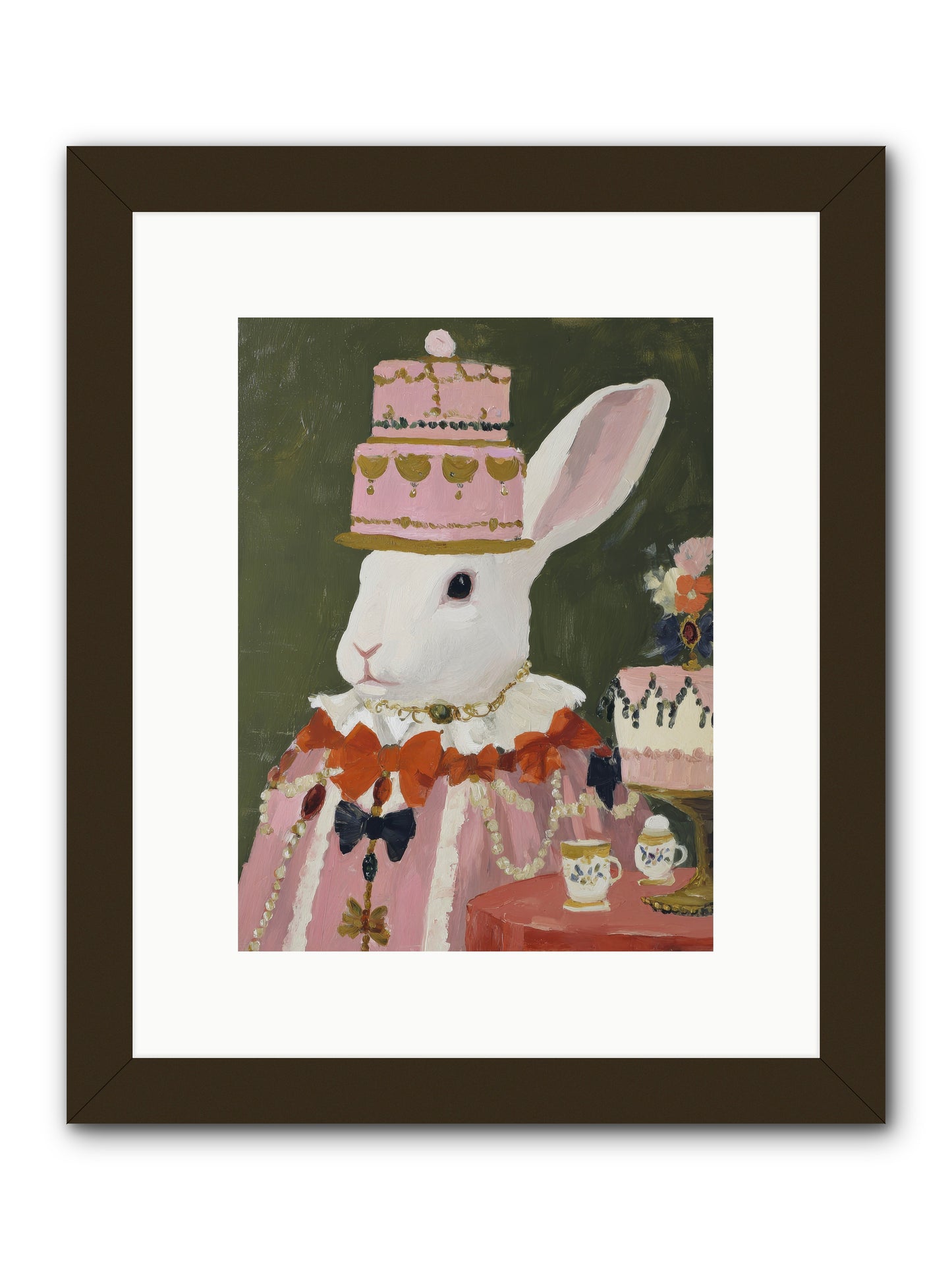 Rosewater Reveries -- Framed Print - Black 9x12
