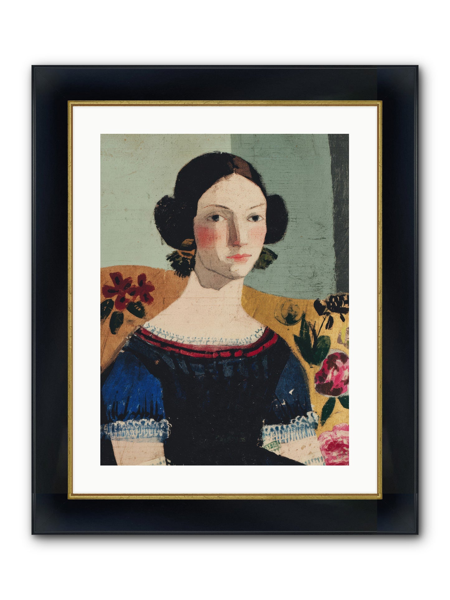 Rosewater and Restraint — Rosewater-and-Restraint-18x24-Framed-Print-Wide-Black-w-Gold.jpg