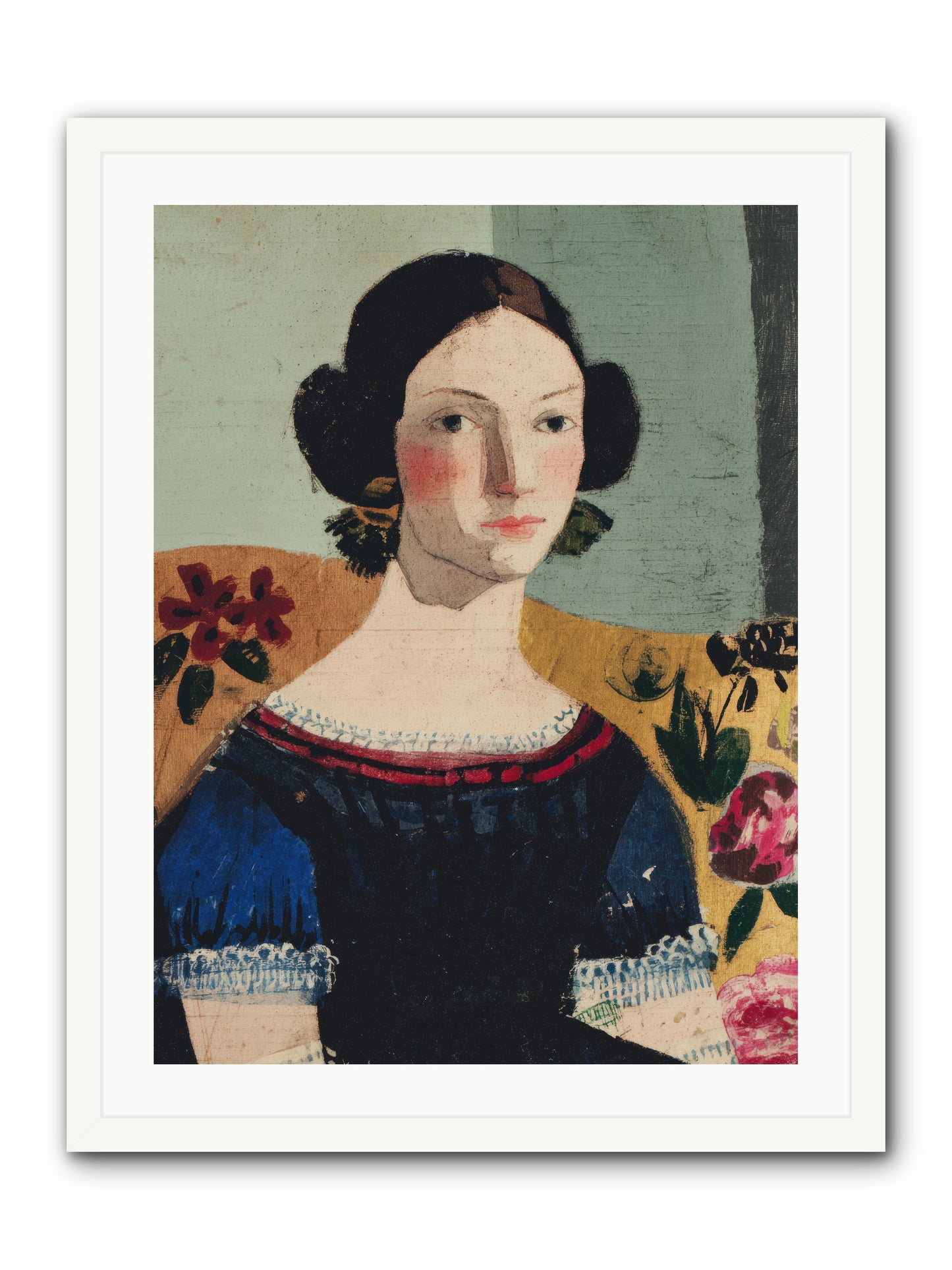 Rosewater and Restraint — Rosewater-and-Restraint-24x32-Framed-Print-White.jpg