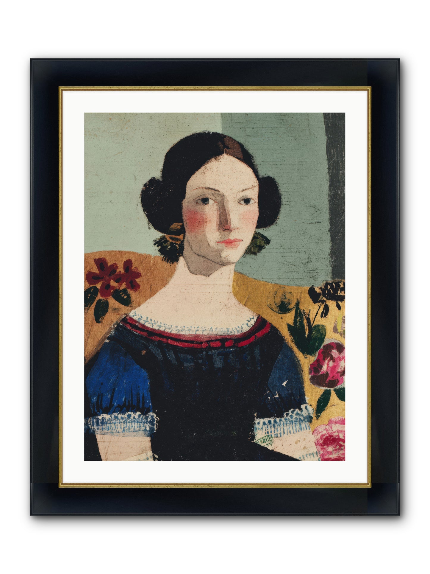 Rosewater and Restraint — Rosewater-and-Restraint-24x32-Framed-Print-Wide-Black-w-Gold.jpg