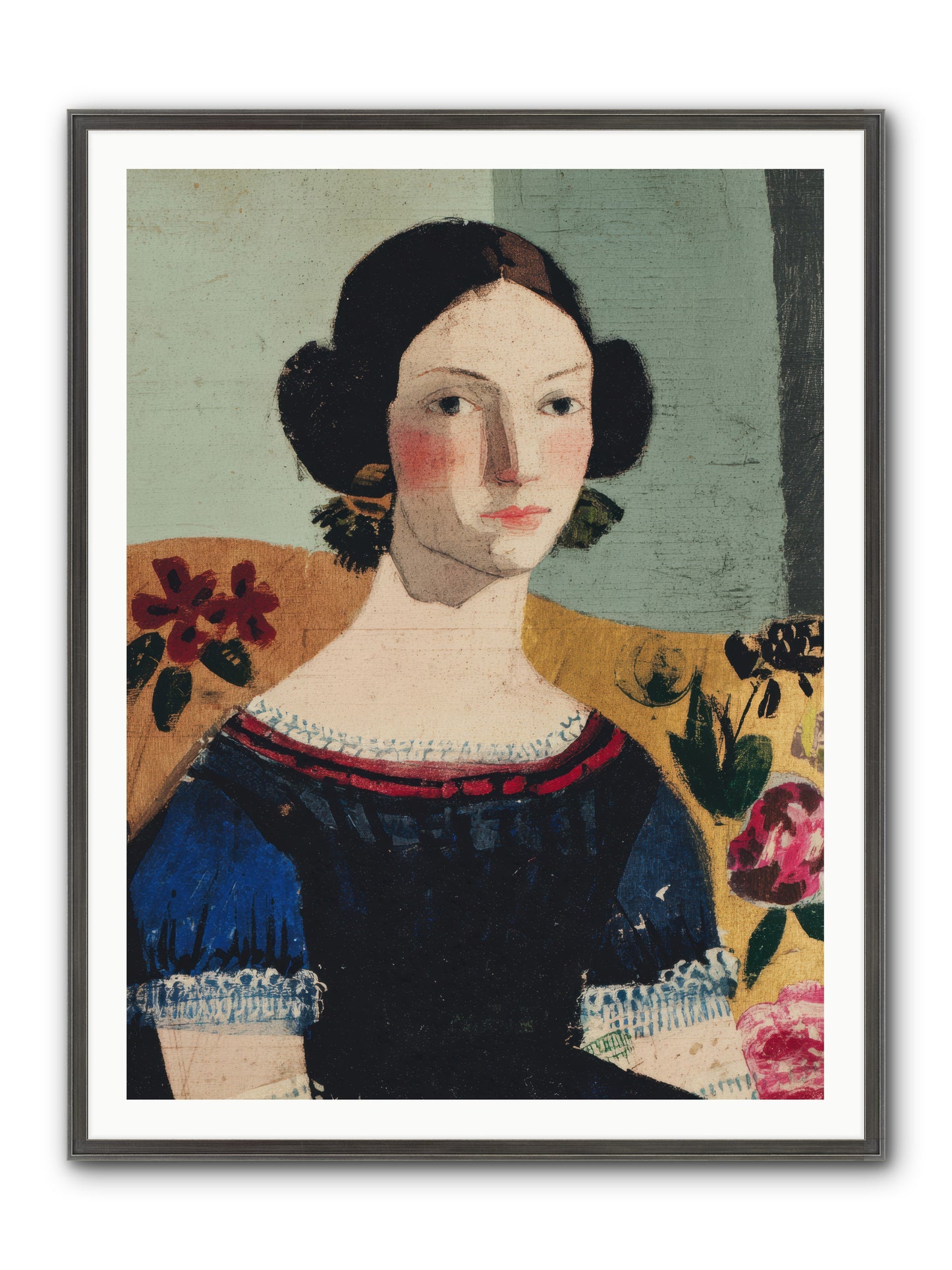 Rosewater and Restraint — Rosewater-and-Restraint-36x48-Framed-Print-Slimwoods-Black-Silver.jpg