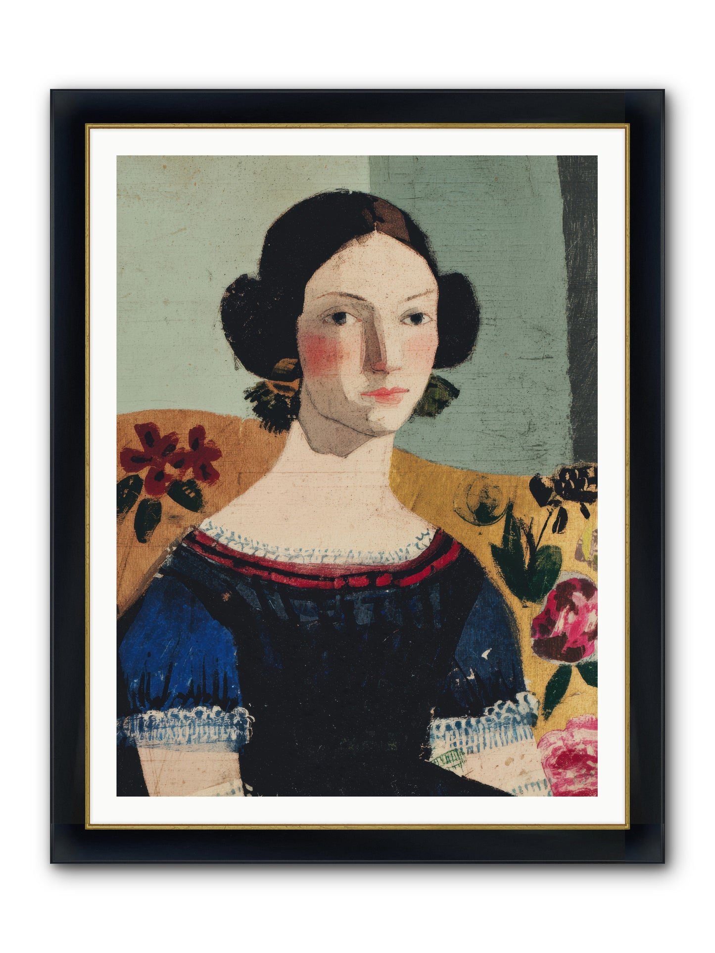 Rosewater and Restraint — Rosewater-and-Restraint-36x48-Framed-Print-Wide-Black-w-Gold.jpg