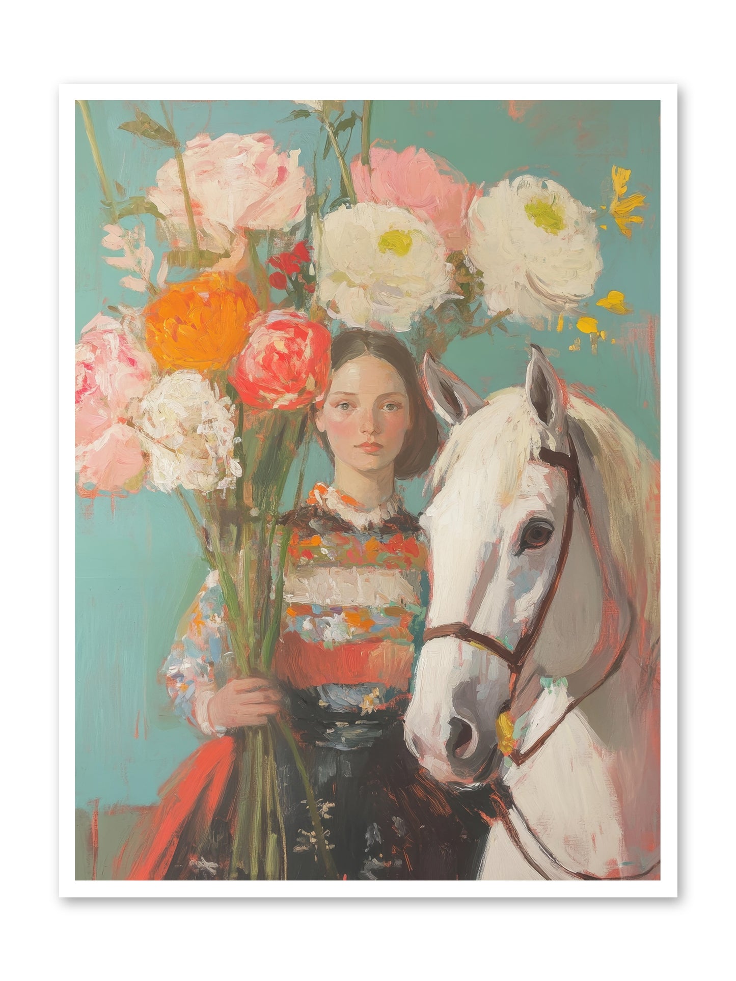 Rosewood Rider -- Paper Print 36x48