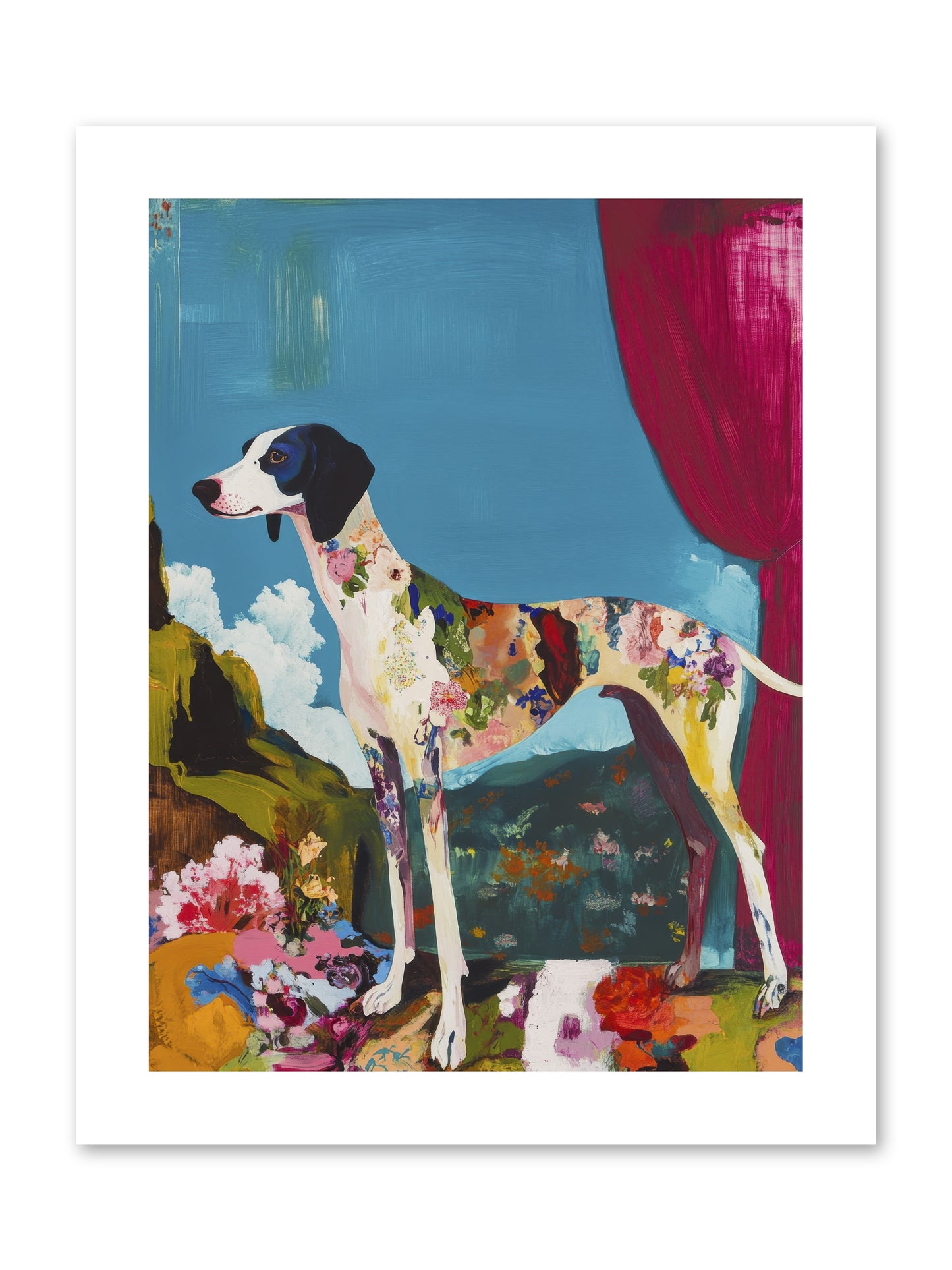 Rosie Belle -- Paper Print 9x12