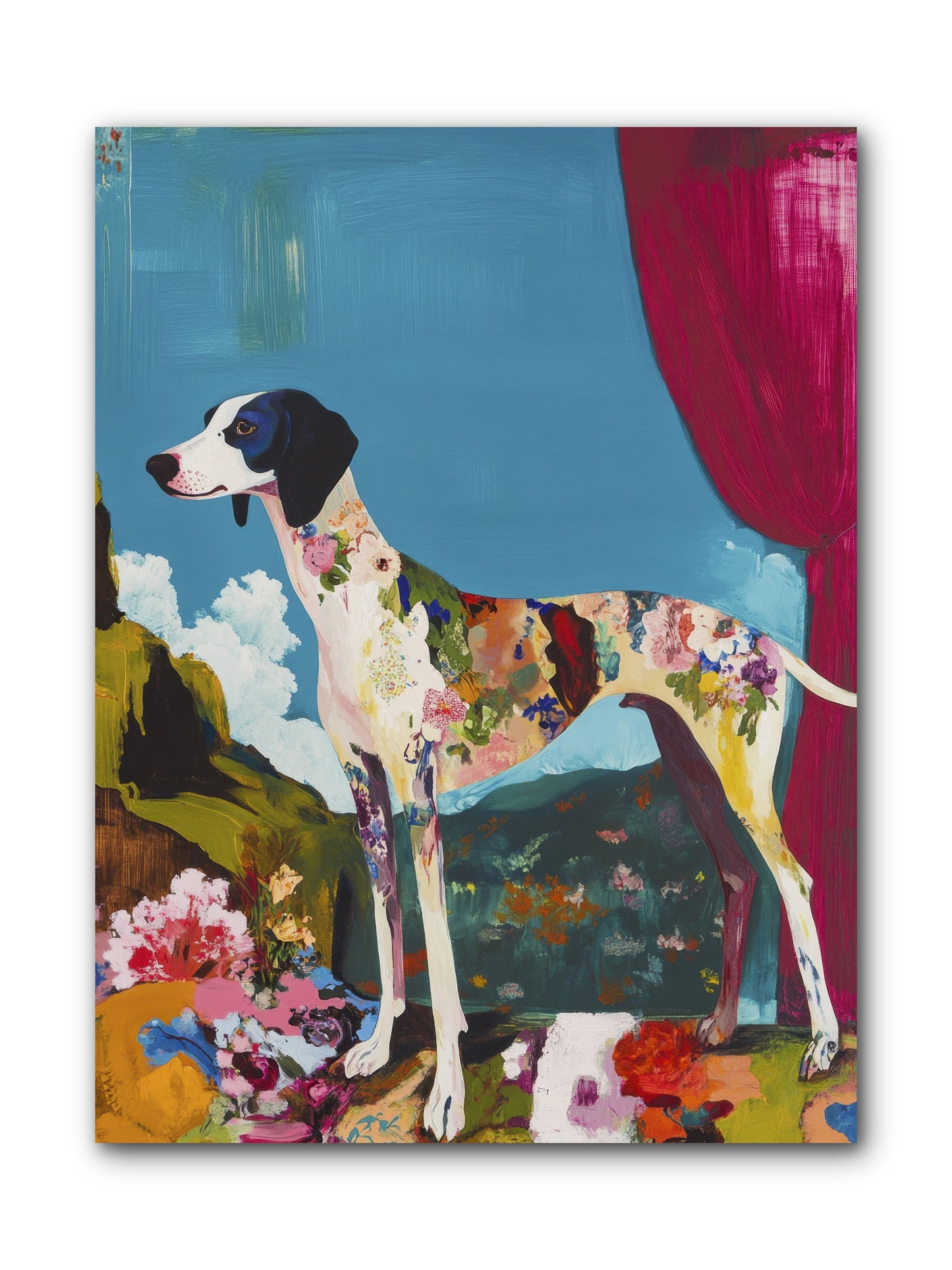 Rosie Belle -- Wrapped Canvas 9x12
