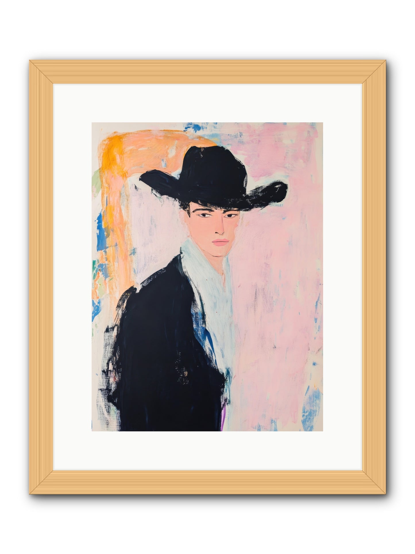 Rough Country Rambler -- Framed Print - Natural 12x16