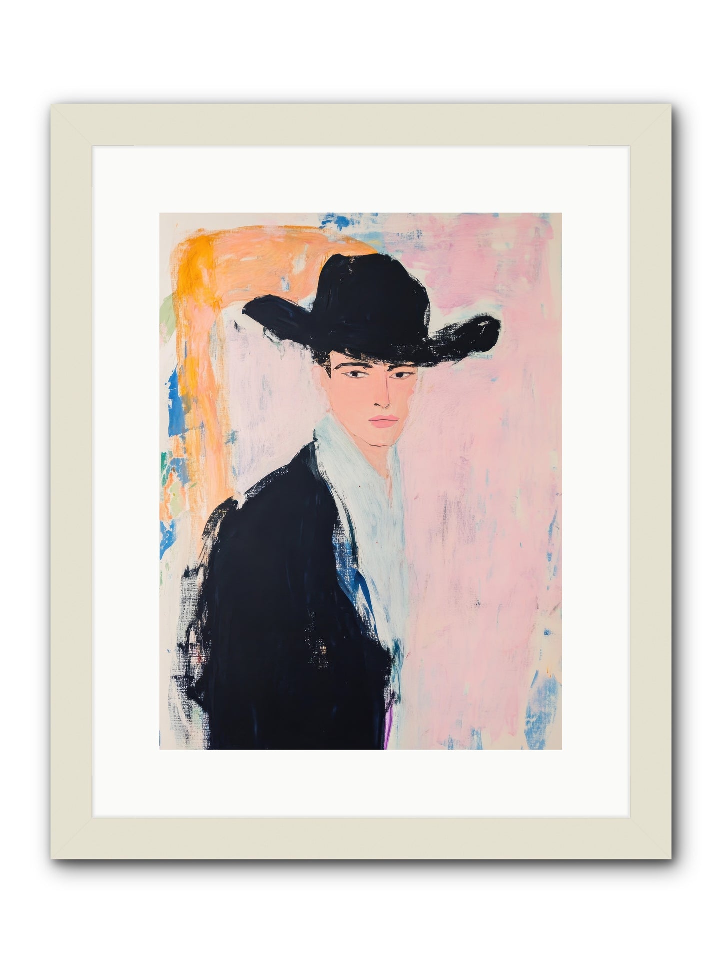 Rough Country Rambler -- Framed Print - White 12x16