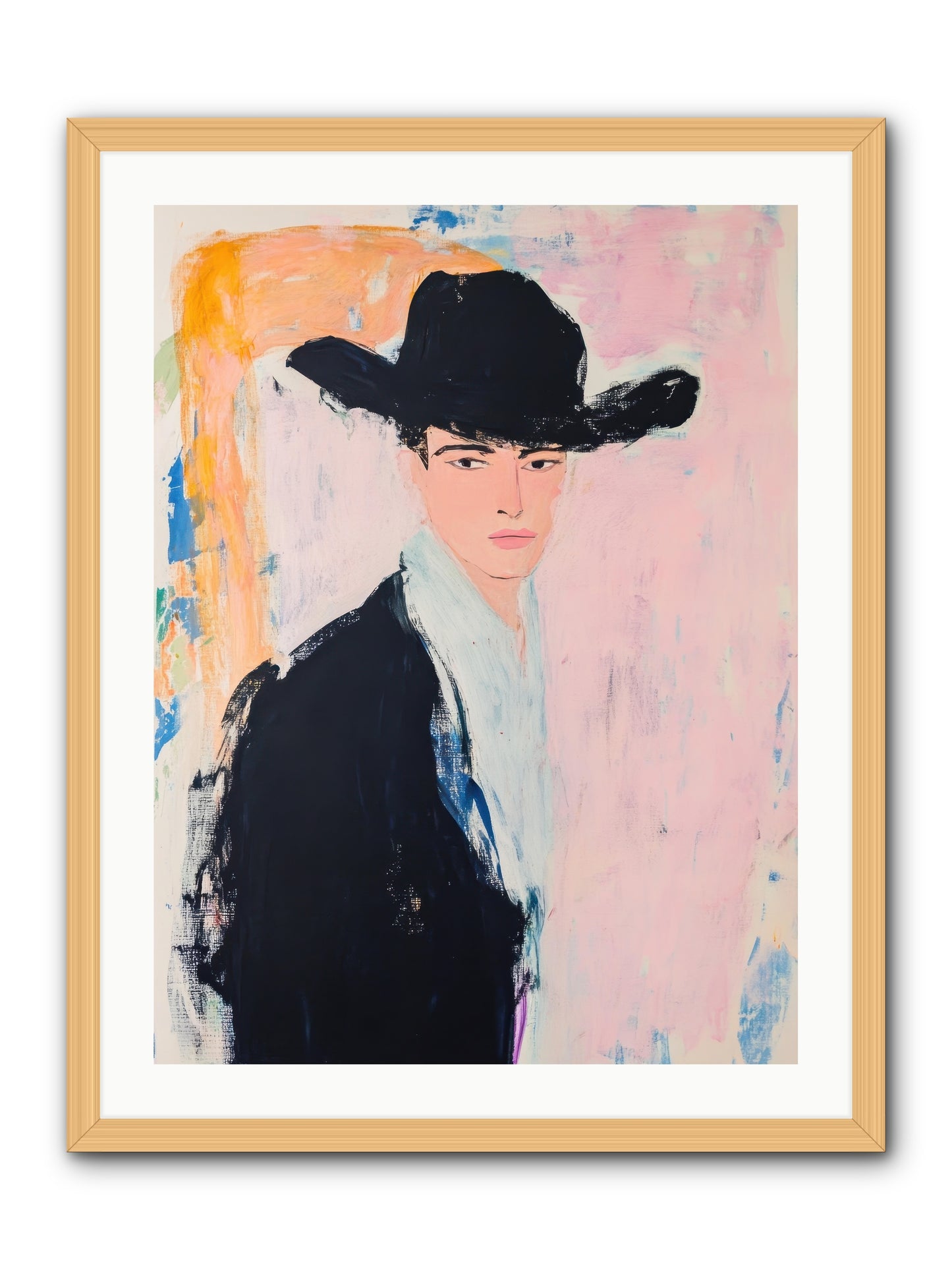 Rough Country Rambler -- Framed Print - Natural 24x32
