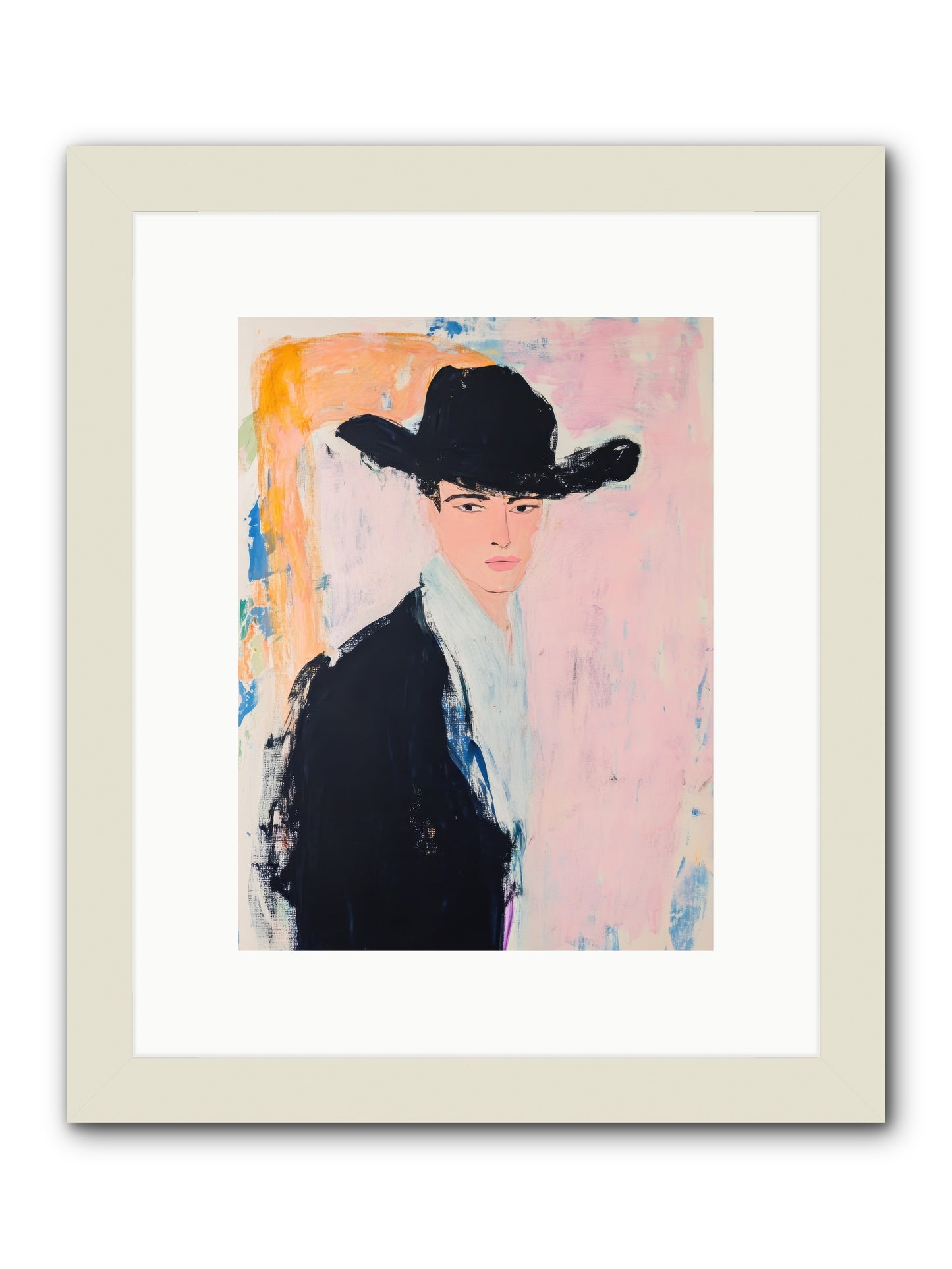 Rough Country Rambler -- Framed Print - White 9x12