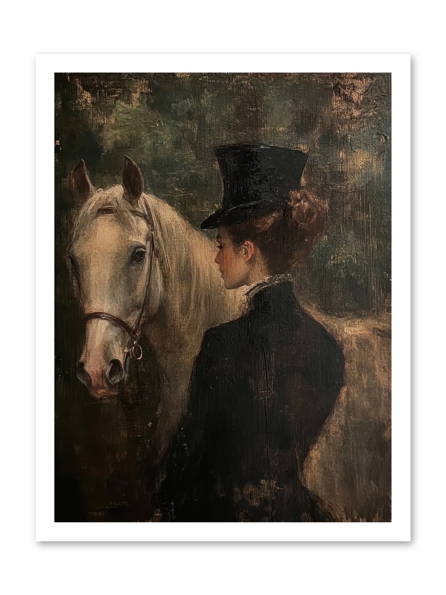 Rough Cut Diamond -- Loose Canvas Print 18x24