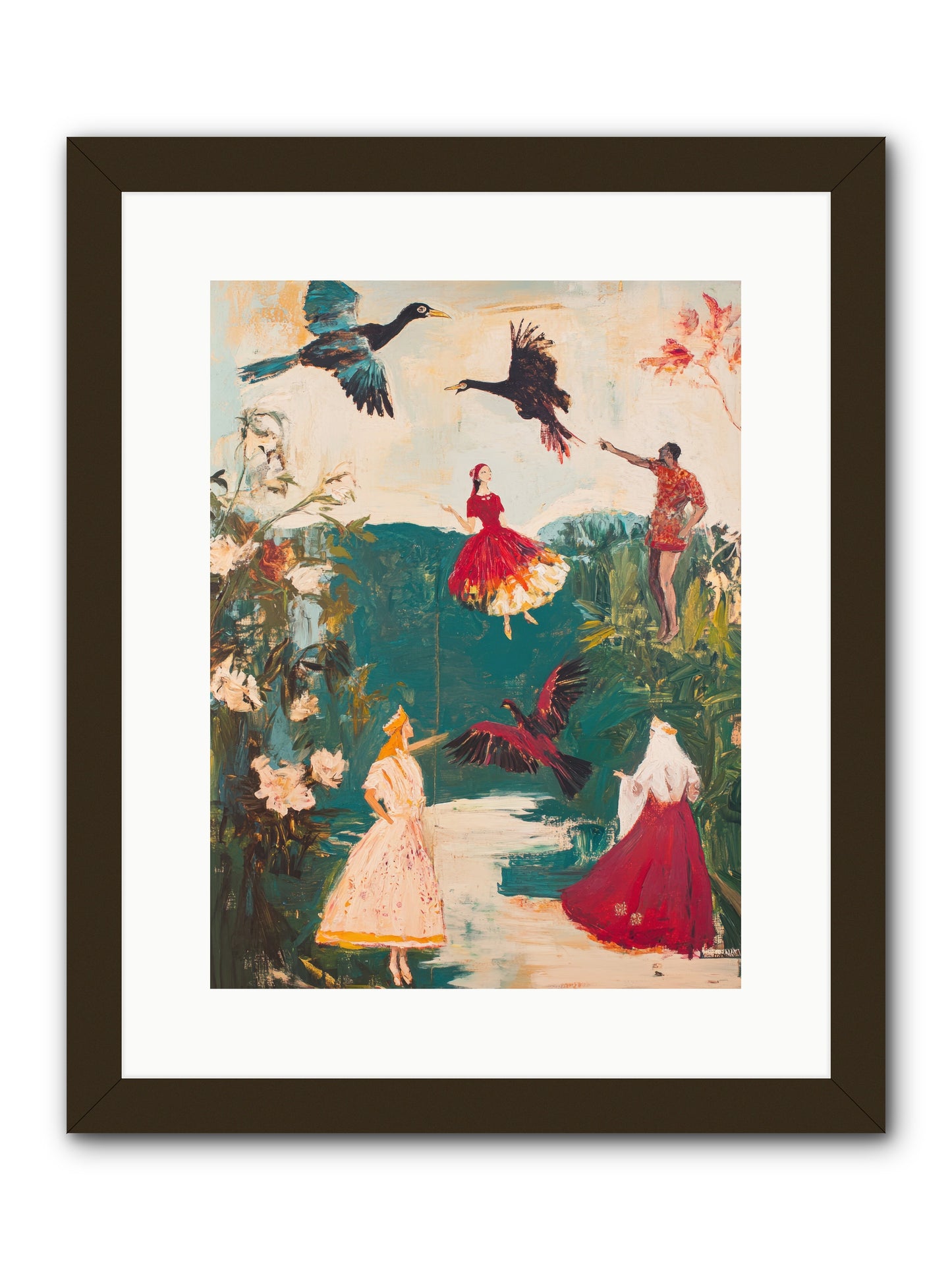 Royal Expedition -- Framed Print - Black 12x16