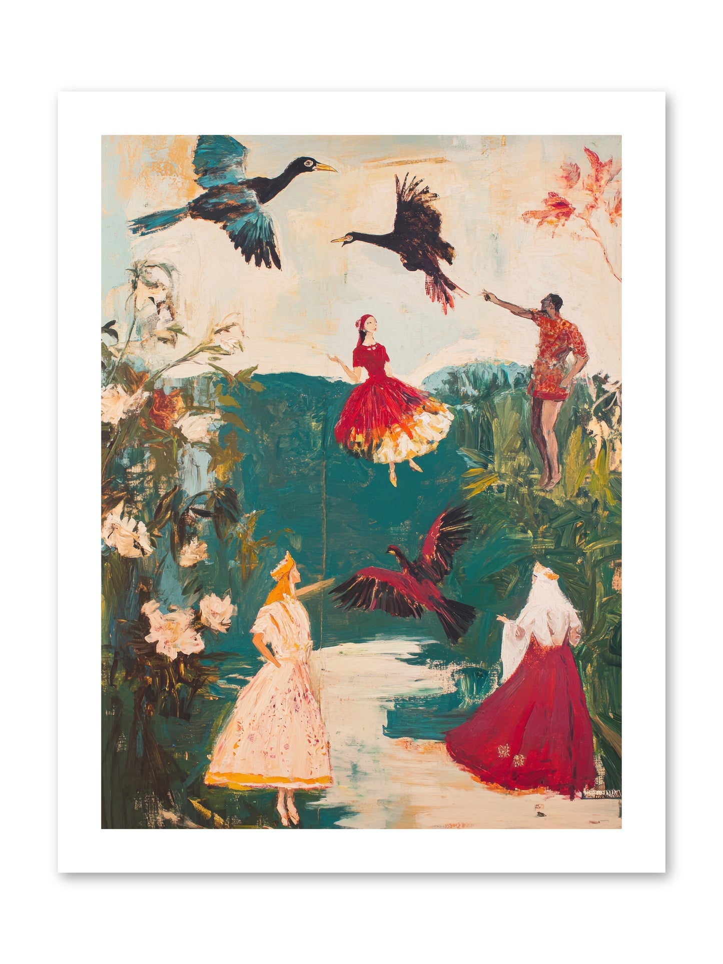 Royal Expedition -- Loose Canvas Print 12x16