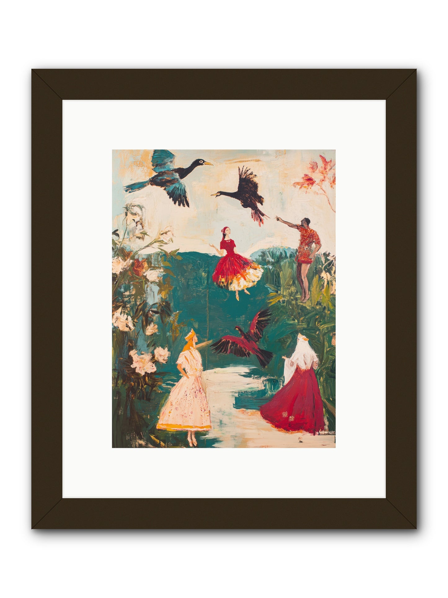 Royal Expedition -- Framed Print - Black 9x12