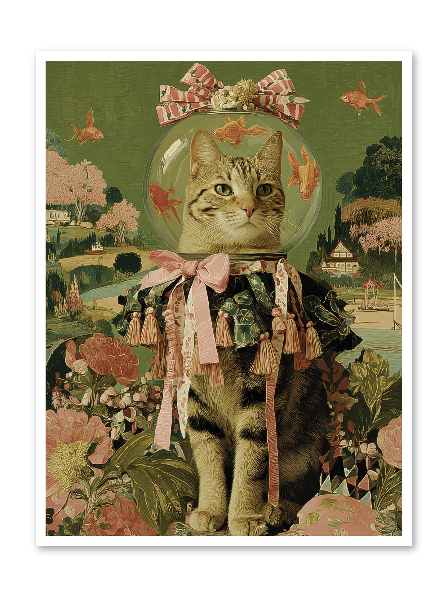 Royal Holiday -- Paper Print 36x48
