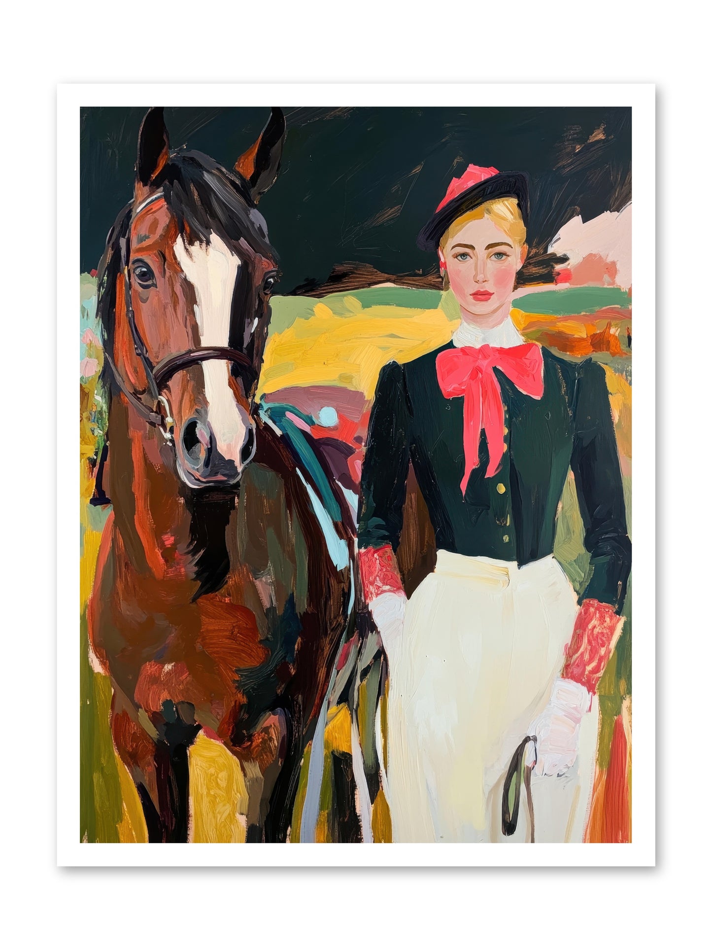 Royal Rebel -- Paper Print 24x32