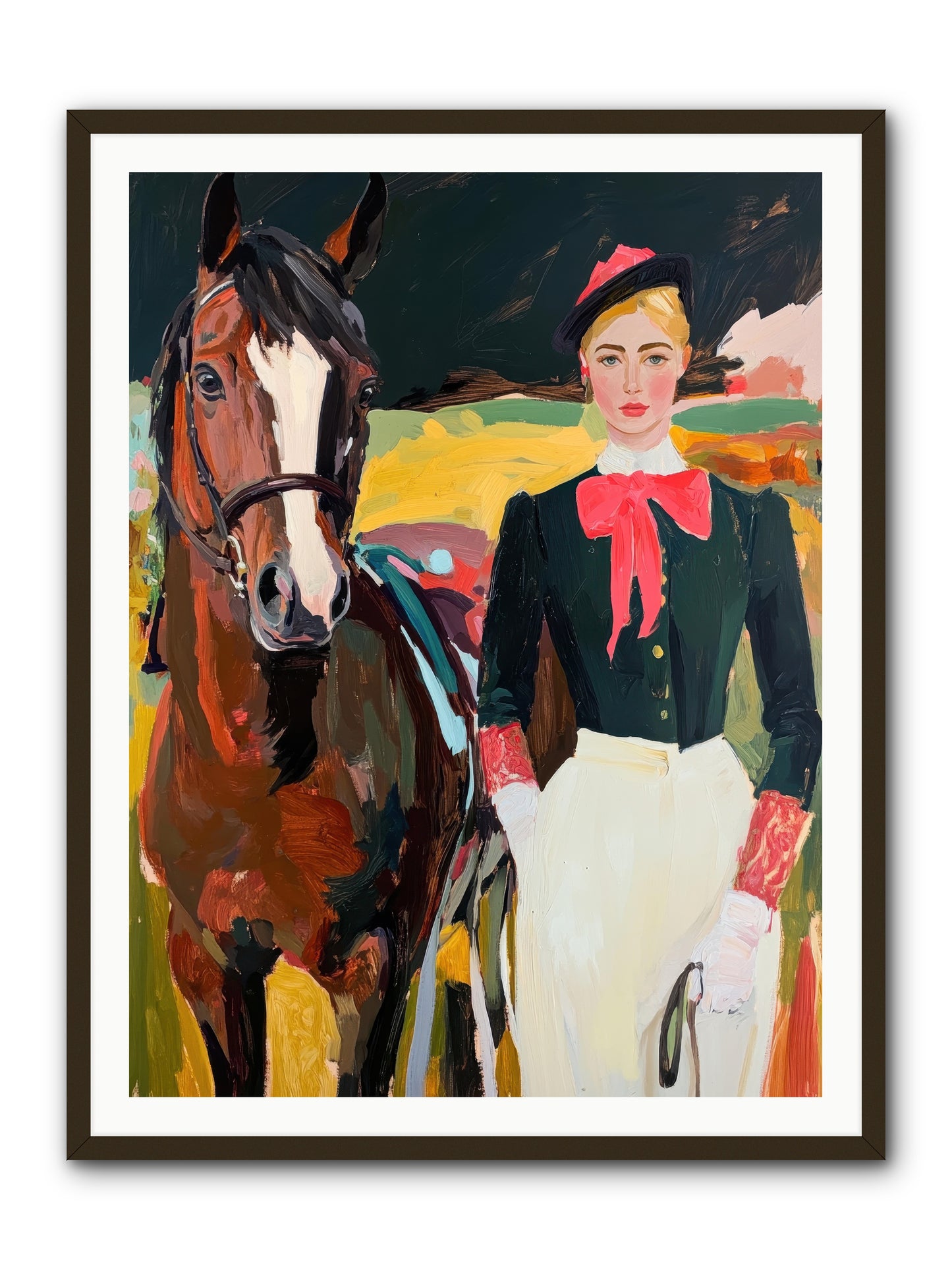 Royal Rebel -- Framed Print - Black 36x48