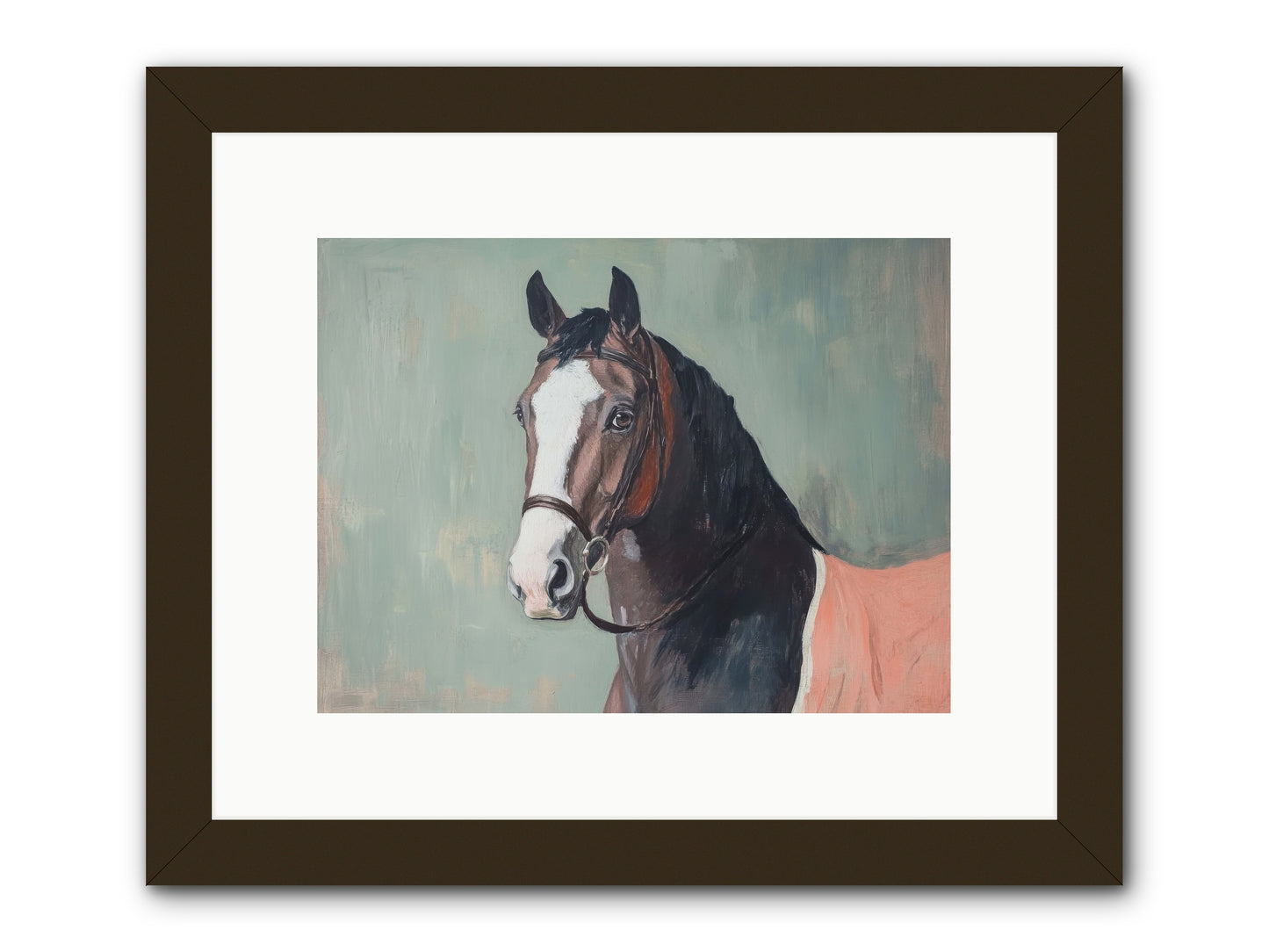 Royal Velvet -- Framed Print - Black 12x9