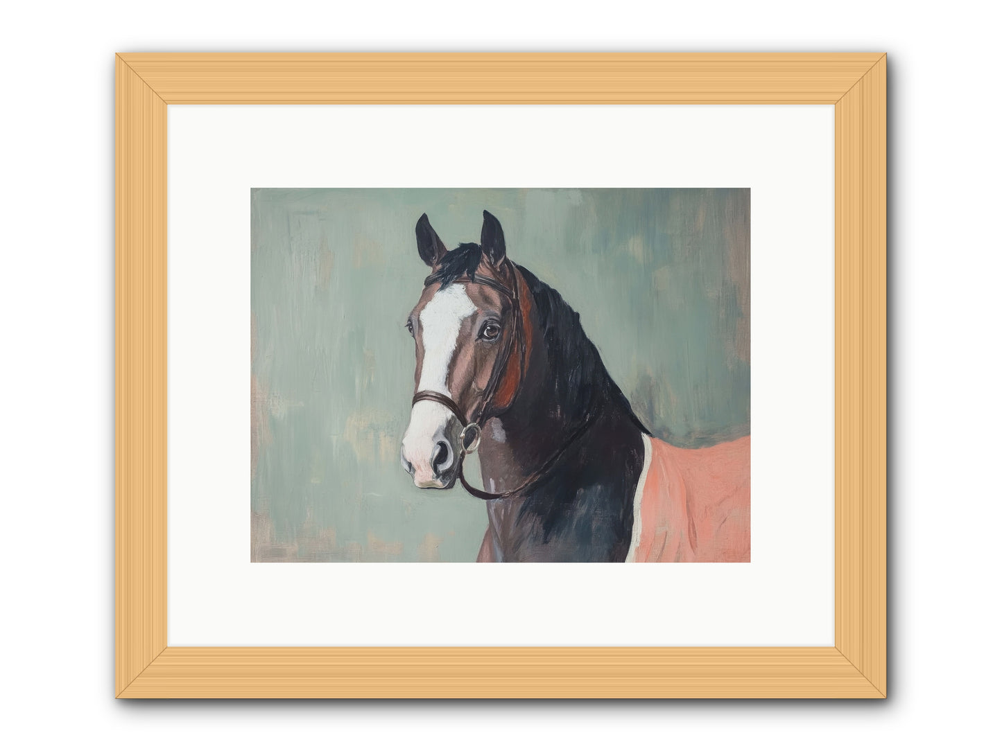 Royal Velvet -- Framed Print - Natural 12x9