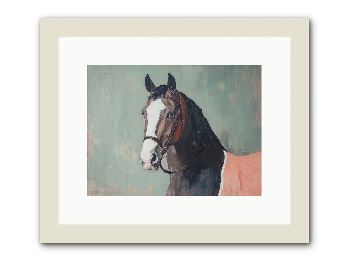 Royal Velvet -- Framed Print - White 12x9