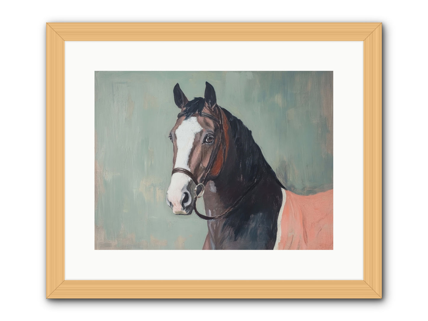Royal Velvet -- Framed Print - Natural 16x12