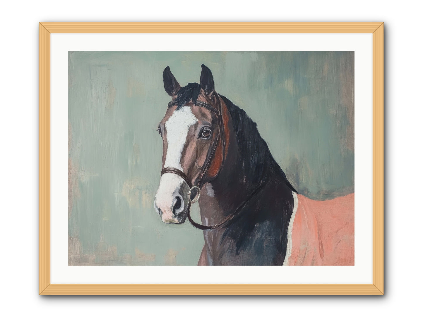 Royal Velvet -- Framed Print - Natural 32x24