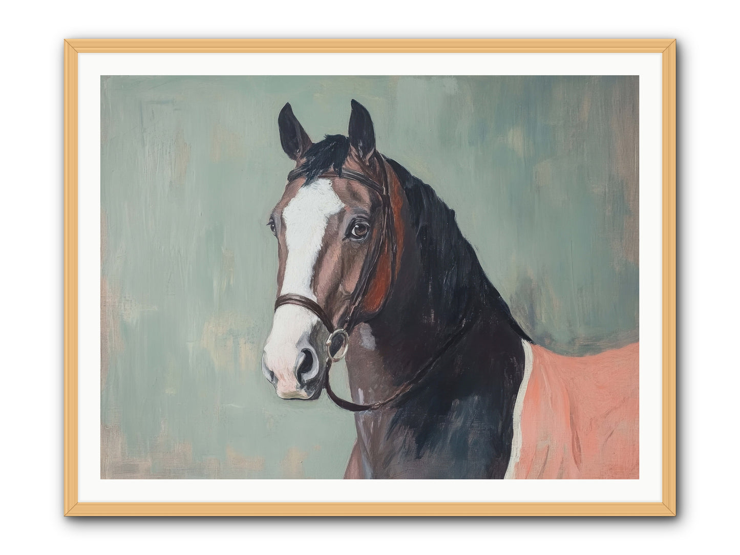 Royal Velvet -- Framed Print - Natural 48x36
