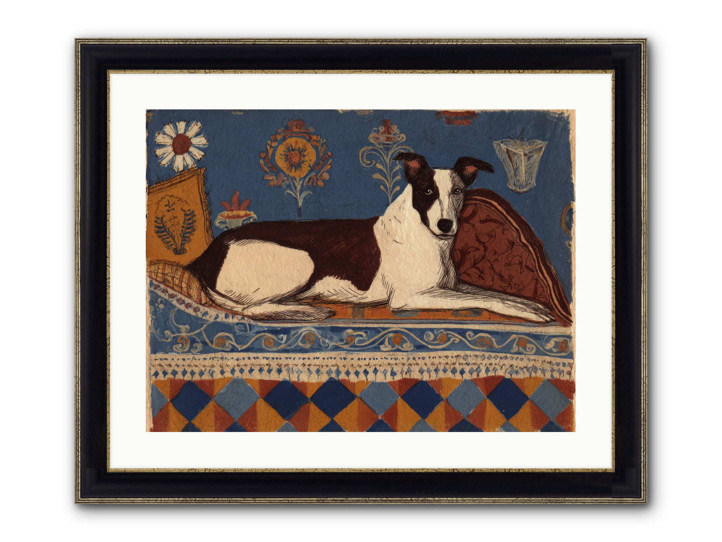 Royal by Association — Royal-by-Association-24x18-Framed-Print-Black-Gold.jpg