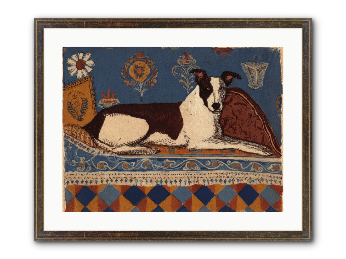 Royal by Association — Royal-by-Association-24x18-Framed-Print-Slimwoods-Black-Gold.jpg