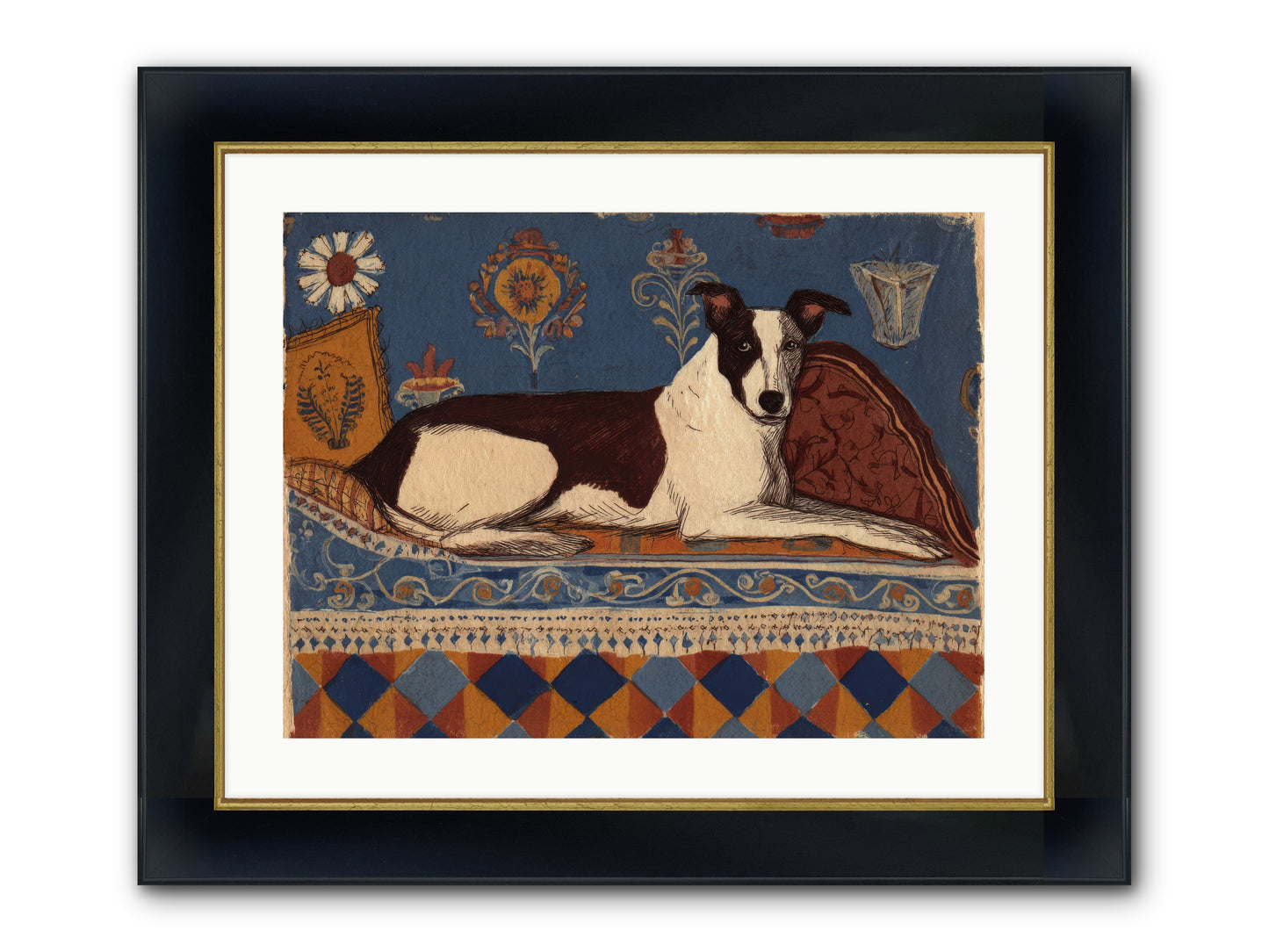 Royal by Association — Royal-by-Association-24x18-Framed-Print-Wide-Black-w-Gold.jpg