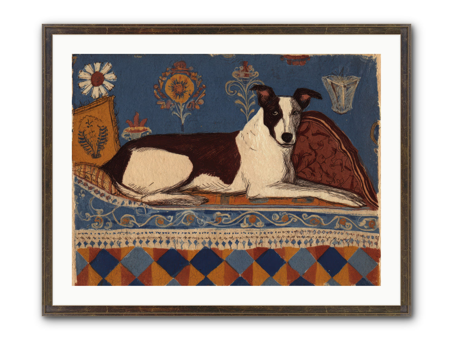 Royal by Association — Royal-by-Association-32x24-Framed-Print-Slimwoods-Black-Gold.jpg