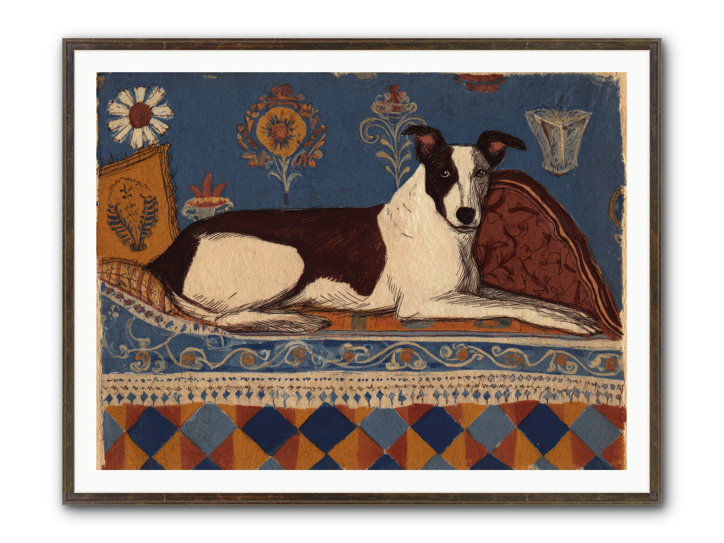 Royal by Association — Royal-by-Association-48x36-Framed-Print-Slimwoods-Black-Gold.jpg