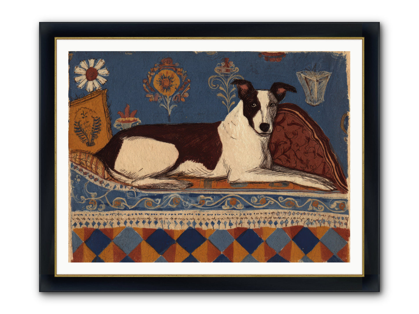 Royal by Association — Royal-by-Association-48x36-Framed-Print-Wide-Black-w-Gold.jpg