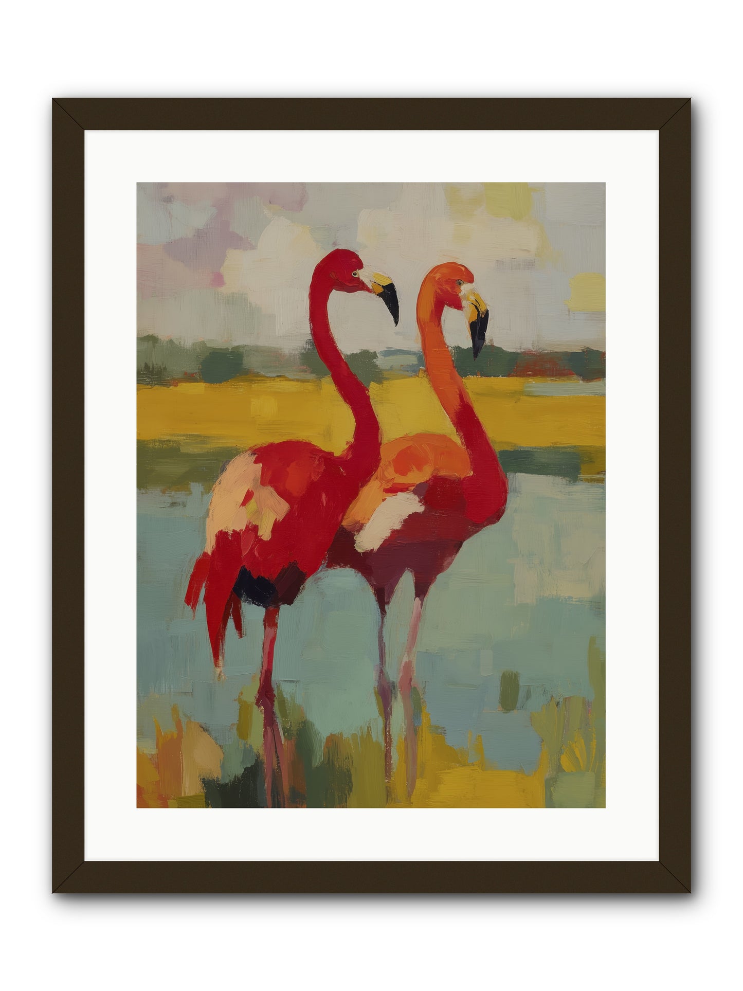 Ruby Dreams  -- Framed Print - Black 18x24