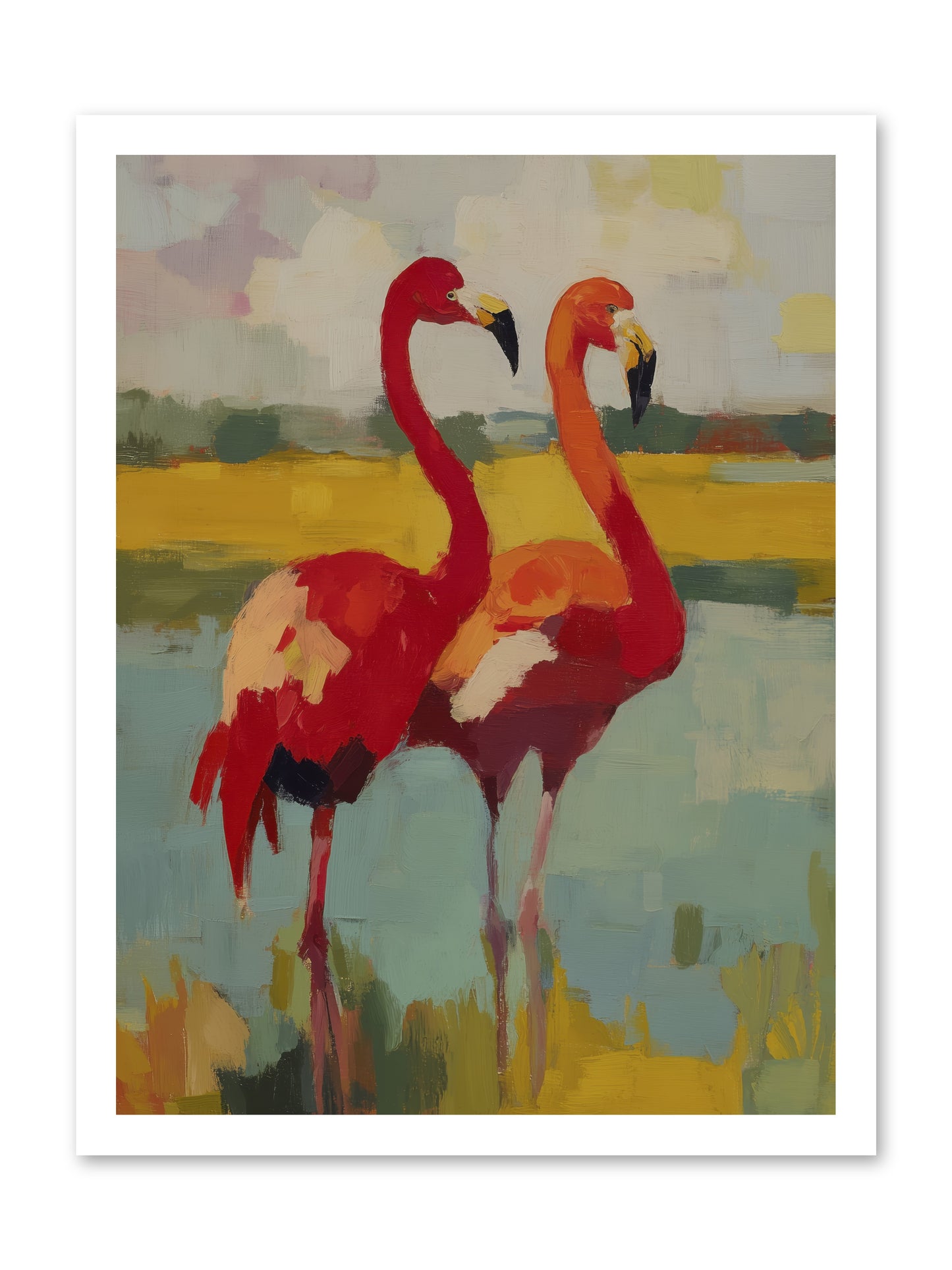 Ruby Dreams  -- Loose Canvas Print 18x24